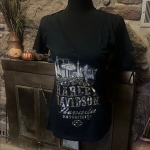 Harley-Davidson Women's Black Las Vegas Tee
